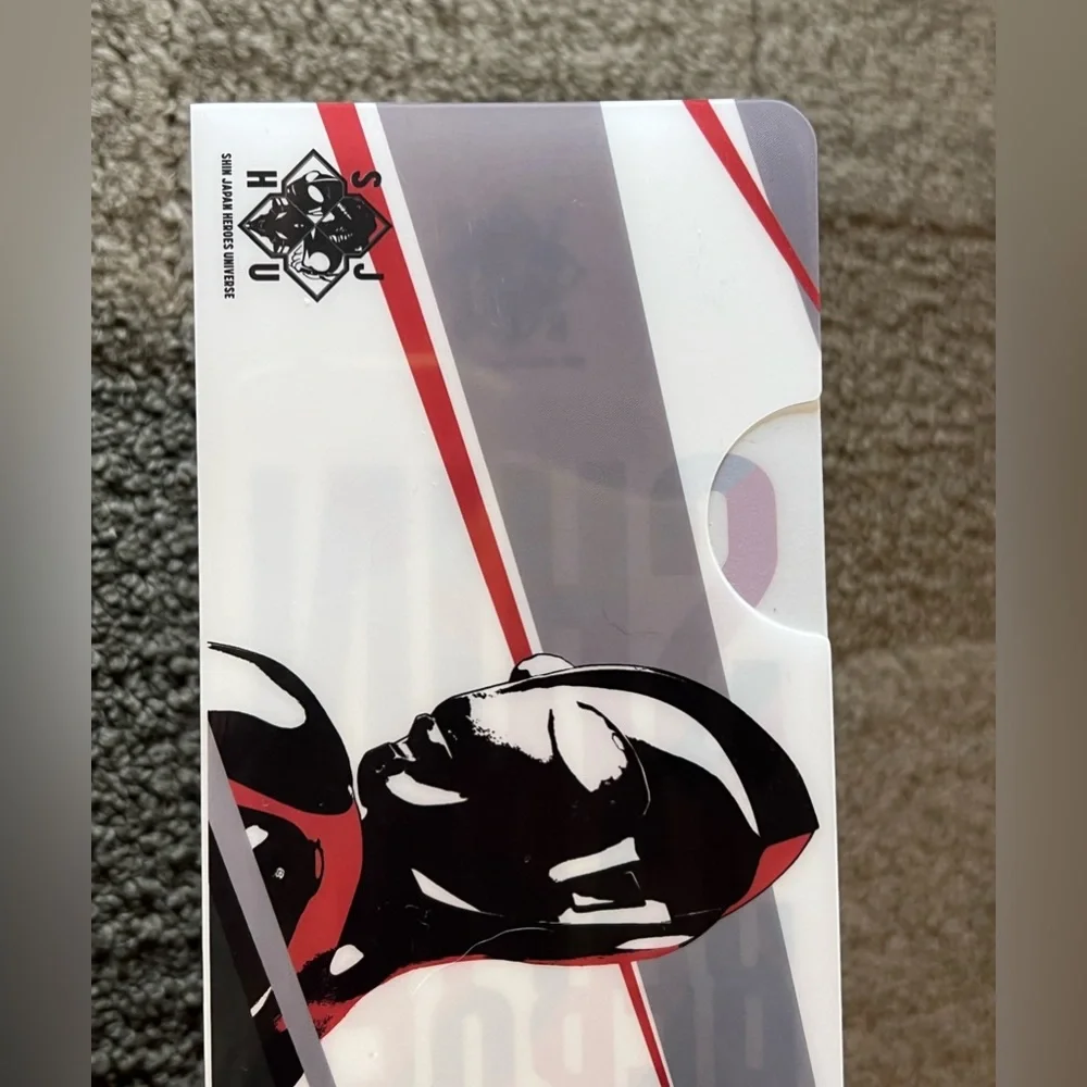 Shin Japan Heroes Universe x Family Mart Ultraman Mini Clear File Folder Kaiju